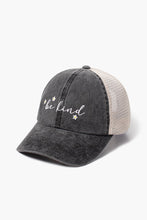 Load image into Gallery viewer, BE KIND HAT CHARCOAL
