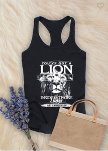 LIONHEARTED RACERBACK TANK TOP