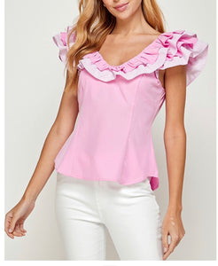 PINKIE PINK TOP